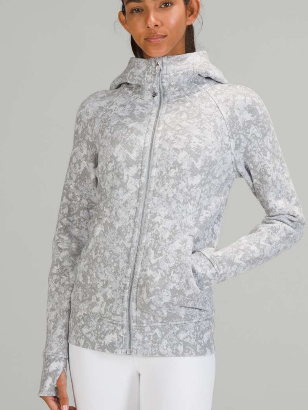 Lululemon Scuba Hoodie *Light Cotton Fleece Hideaway Camo Starlight Multi 6